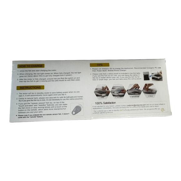 Floppy Fish Interactive Cat Toy with Catnip 2022 - Picture 3 of 3